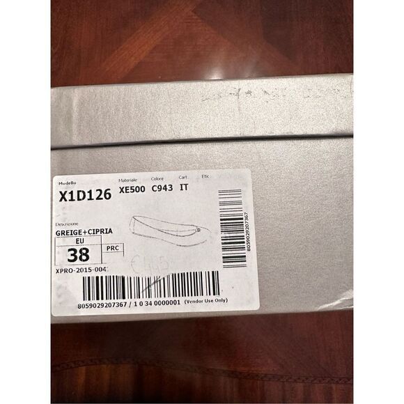 Giorgio Armani leather woven light weight ballet size 8/38 , NWT - Picture 13 of 14